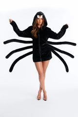 Snuggly Spider Halloween Costume - Black