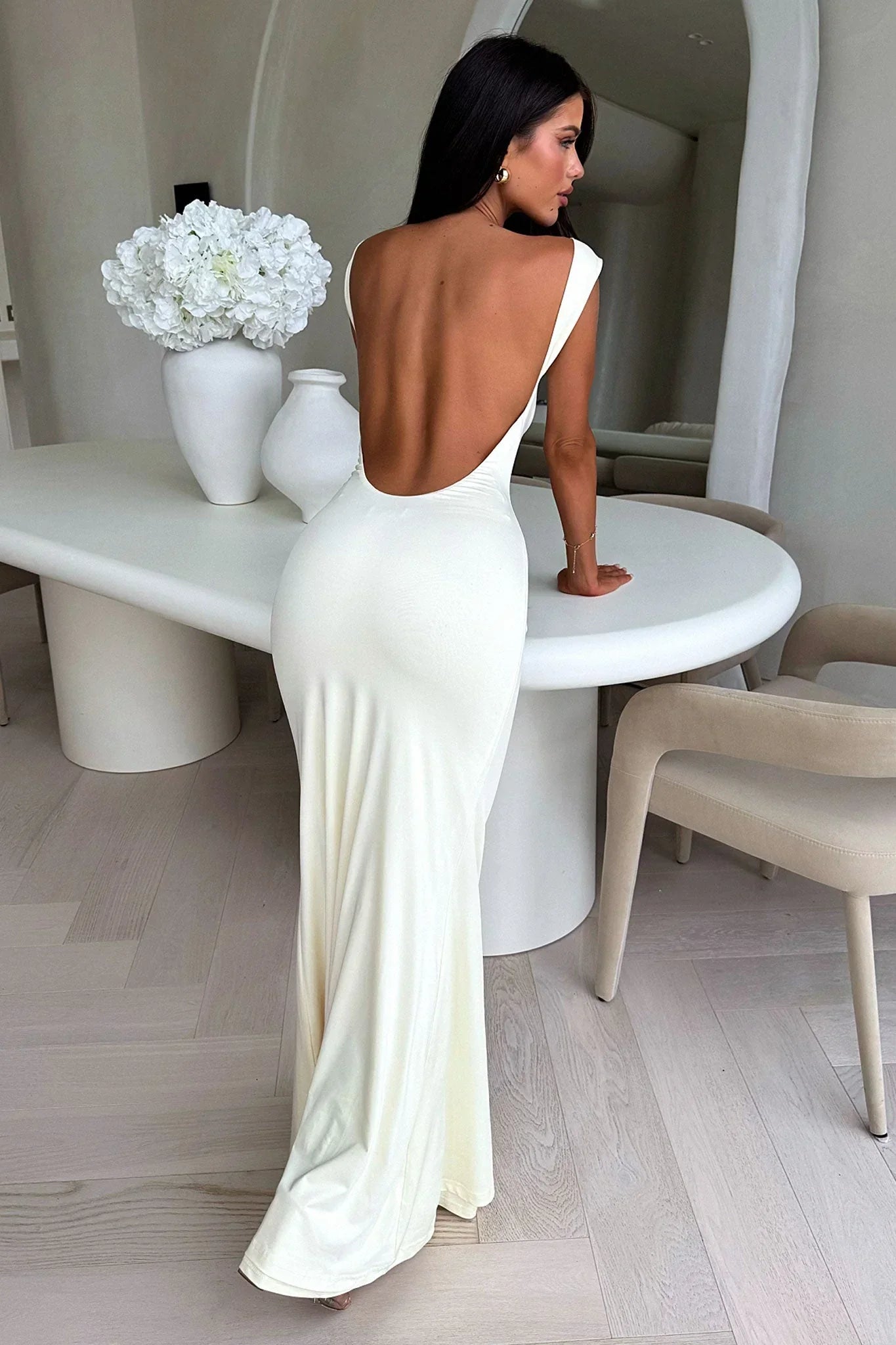 Elai Open Back Maxi Dress