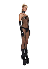 Out Of Luck Fishnet Body Stocking