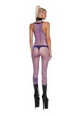 Electric Allure Fishnet Bodysuit