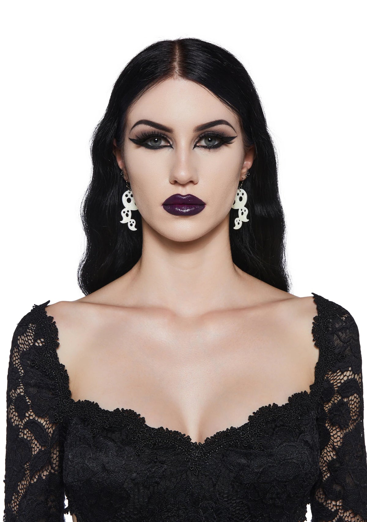 Ghostly Ghouls Drop Earrings