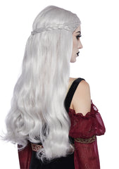 Faire Fables Renaissance Wig -  White