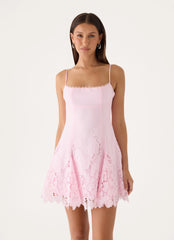 Florine Mini Dress - Pink