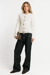 Elliana Button Down Cardigan