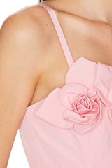 Aknvas Alita Mini Dress In Pink