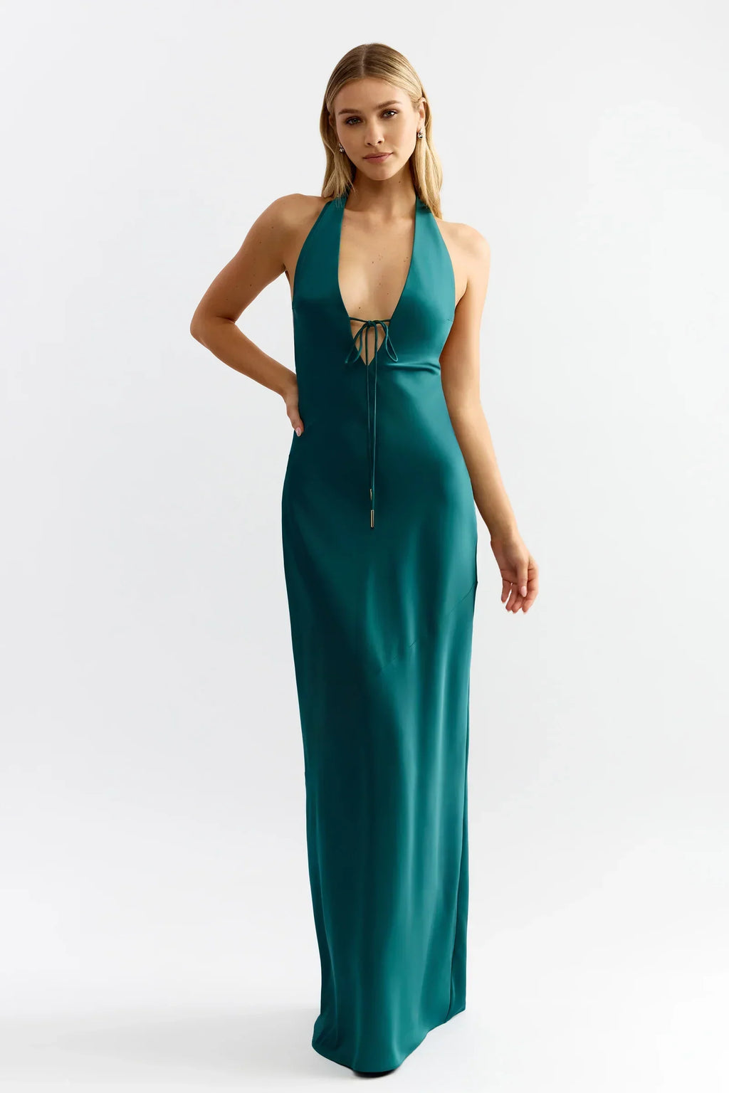 Diaz Dress - Emerald