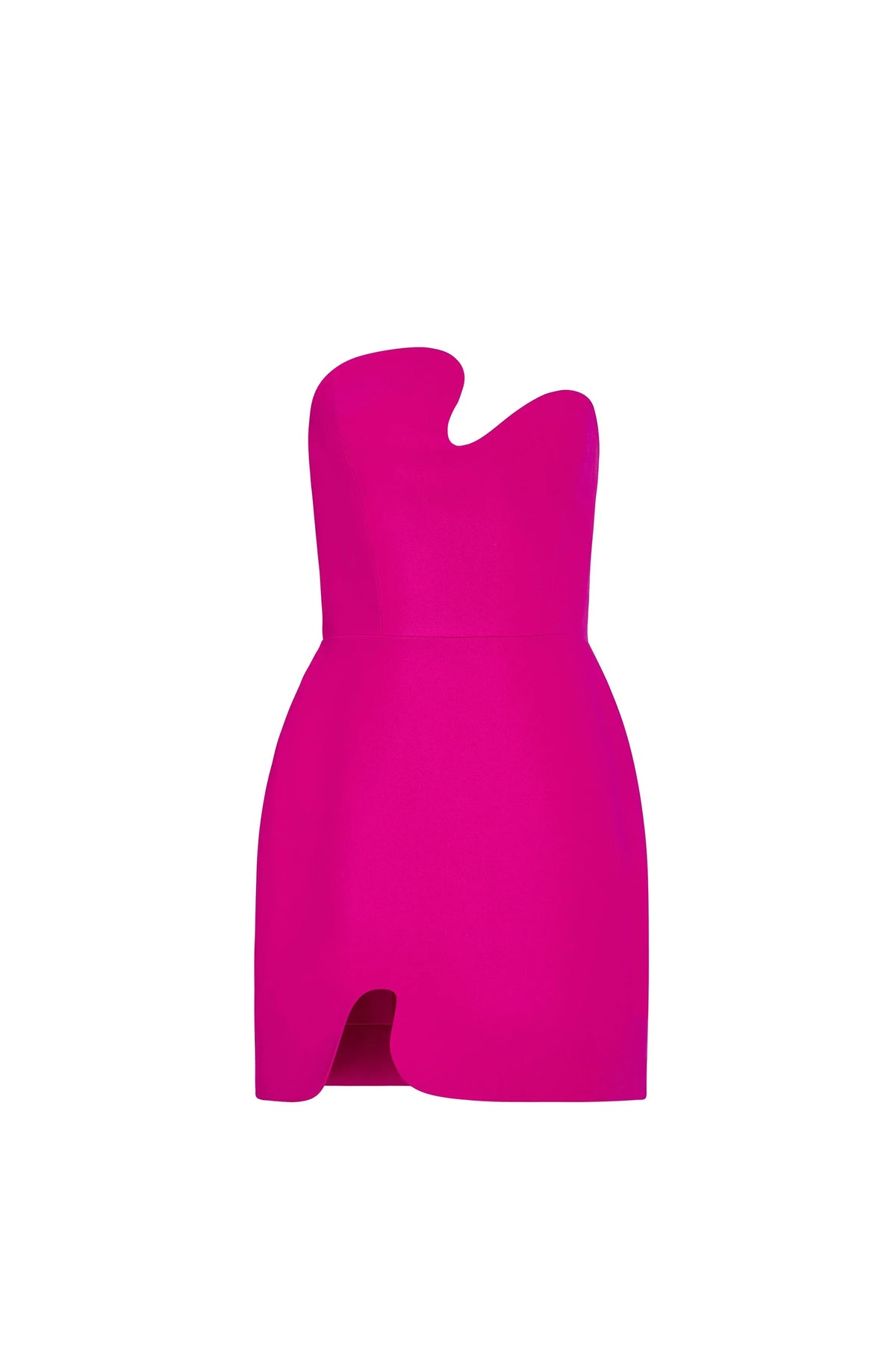 Strapless Puzzle Mini Dress