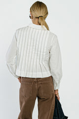 Sadie Pleated Top
