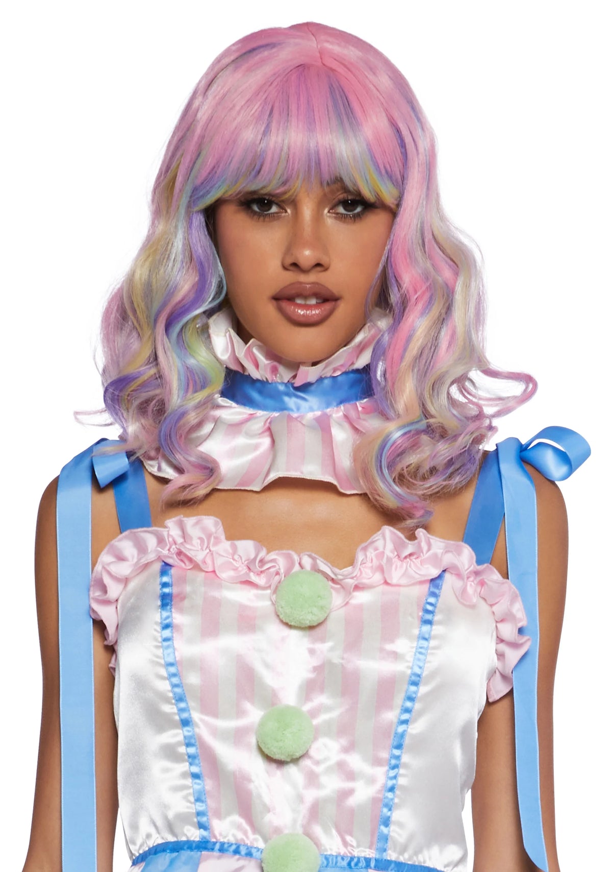Bubblegum Bozo Bob Wig