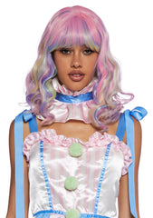 Bubblegum Bozo Bob Wig
