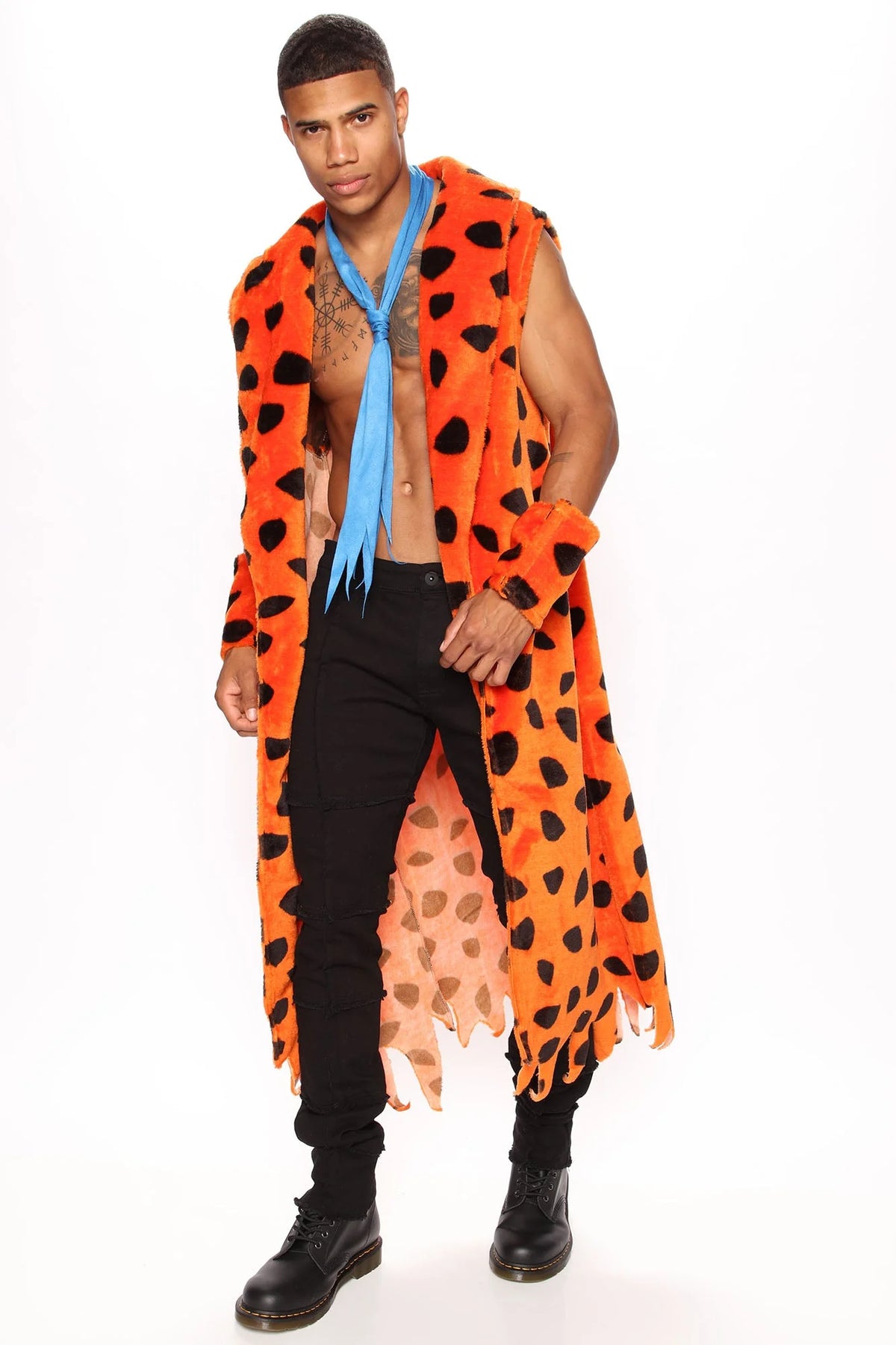 Bedrock Boss 3 Piece Costume Set - Orange
