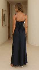 Ana Maxi Dress - Navy