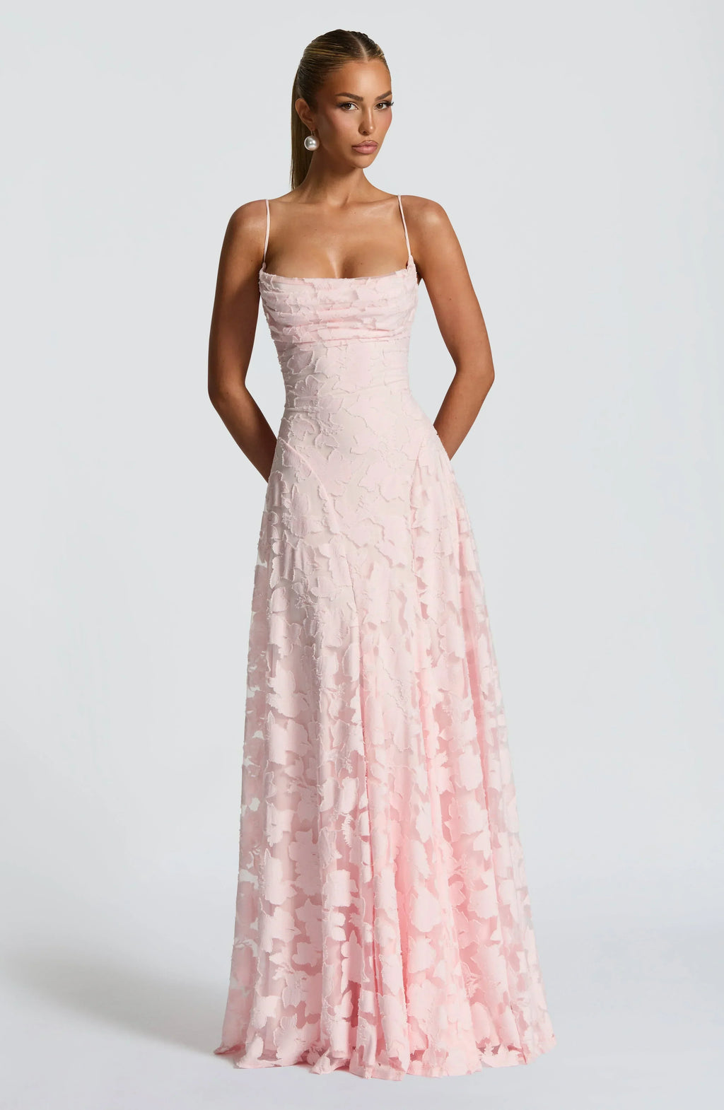 Aveline | Elegant Lace Corset Maxi Dress - Glamorous Evening Gown