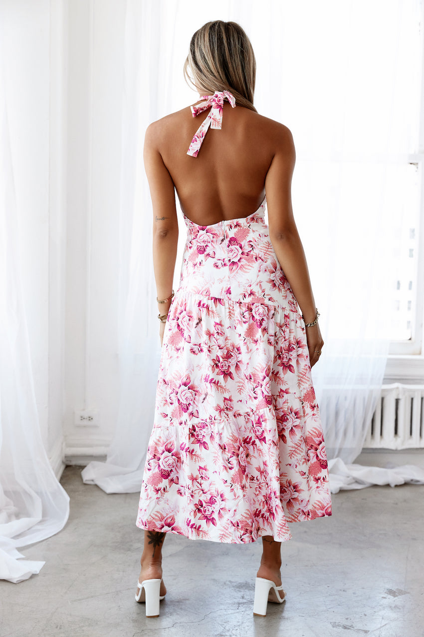 Happy Times Maxi Dress Pink