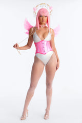 Underground Dark Angel 7 Piece Costume Set - Pink/combo