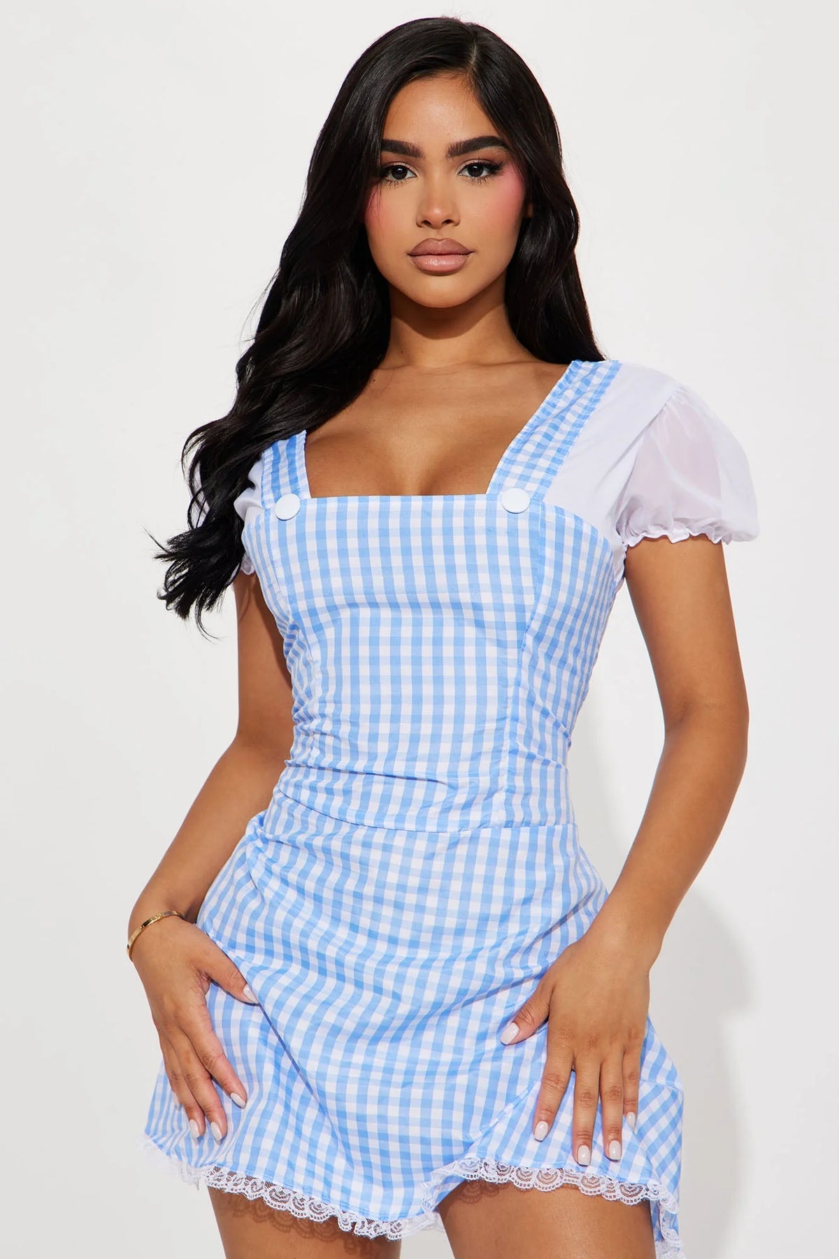 StoryBook Cutie 1 Piece Costume Starter - White/Blue