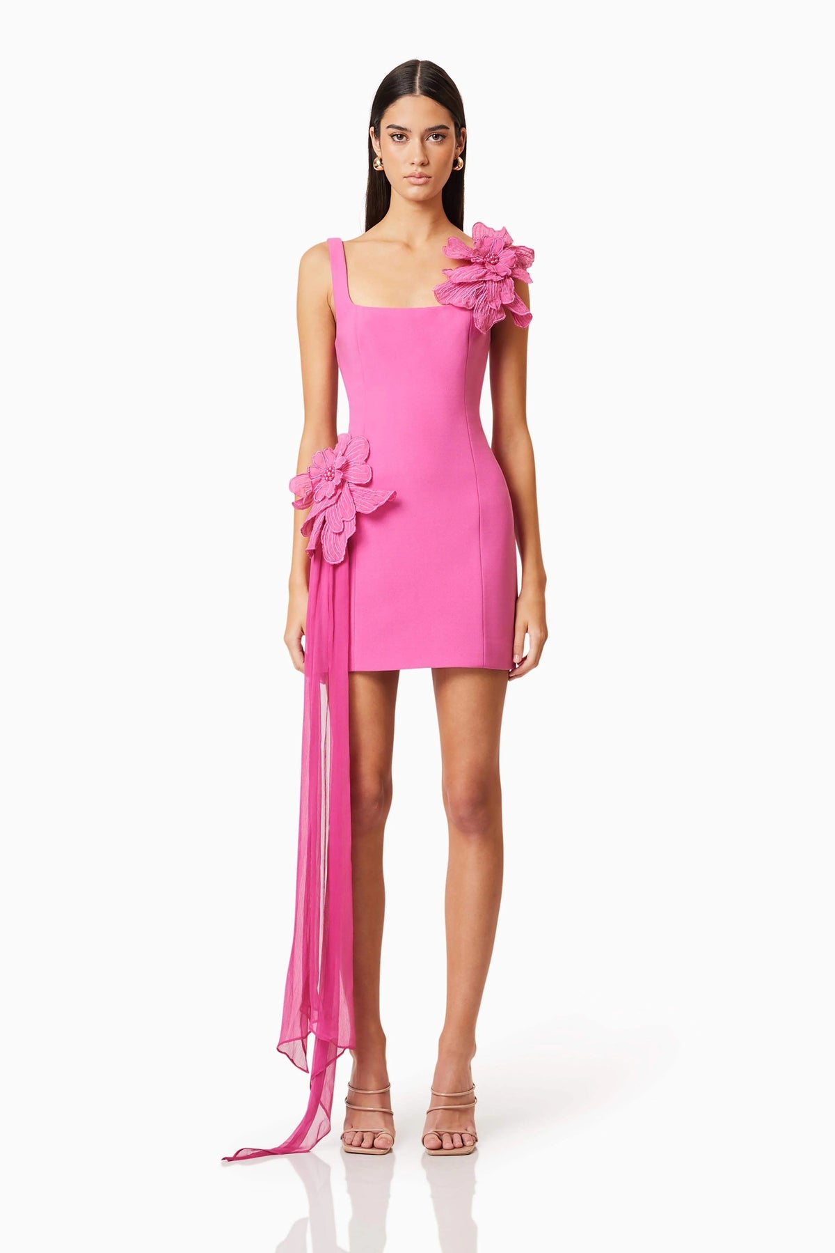 Janelle Party Mini Dress In Pink