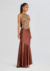 Evolet Embroidered Dress