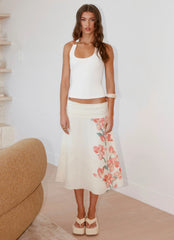 Valley Midi Skirt - Siena Floral