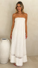 Sandra Maxi Dress - White
