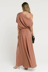 Yani Bubble Top in Mauve