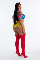 7 Followers Princess 3 Piece Costume - Multi Color