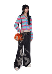 Friend To The End Wide Leg Jeans