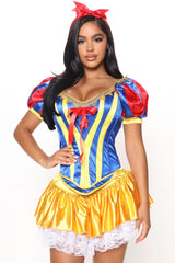 Deathly Apple Princess 3 Piece Costume Set - Multi Color