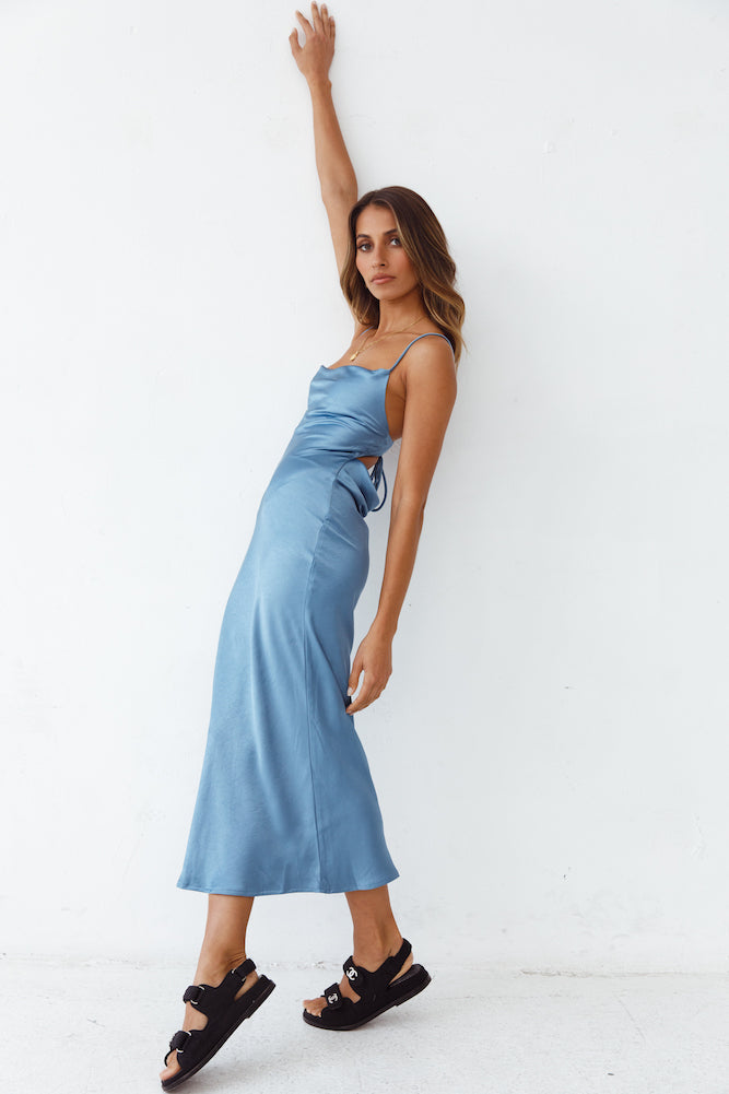 Sanctuary Maxi Dress Blue