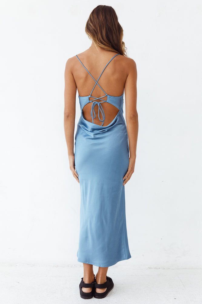 Sanctuary Maxi Dress Blue