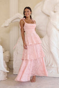 Meadow Of Dreams Maxi Dress Pink