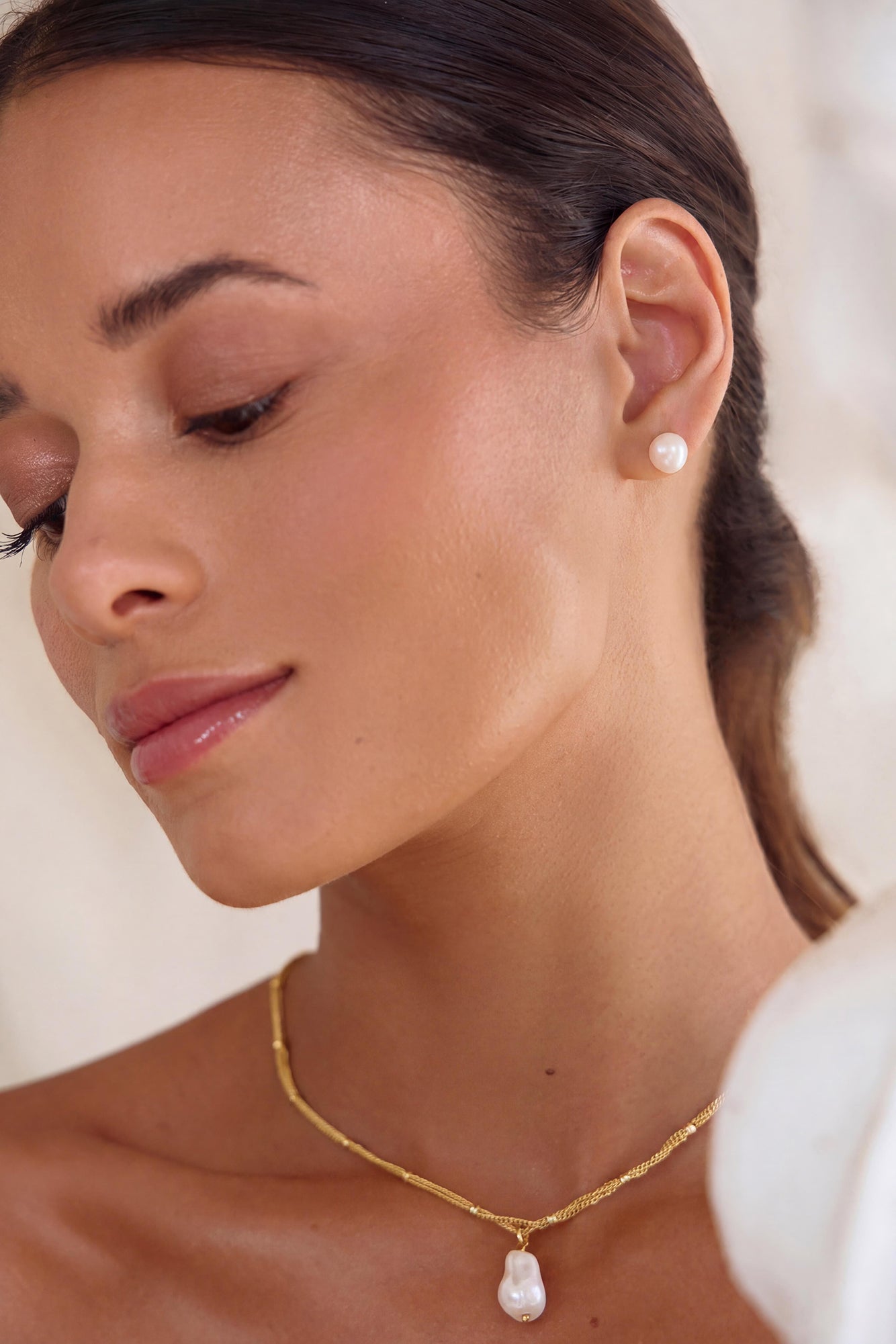 Little Treasures Earrings White