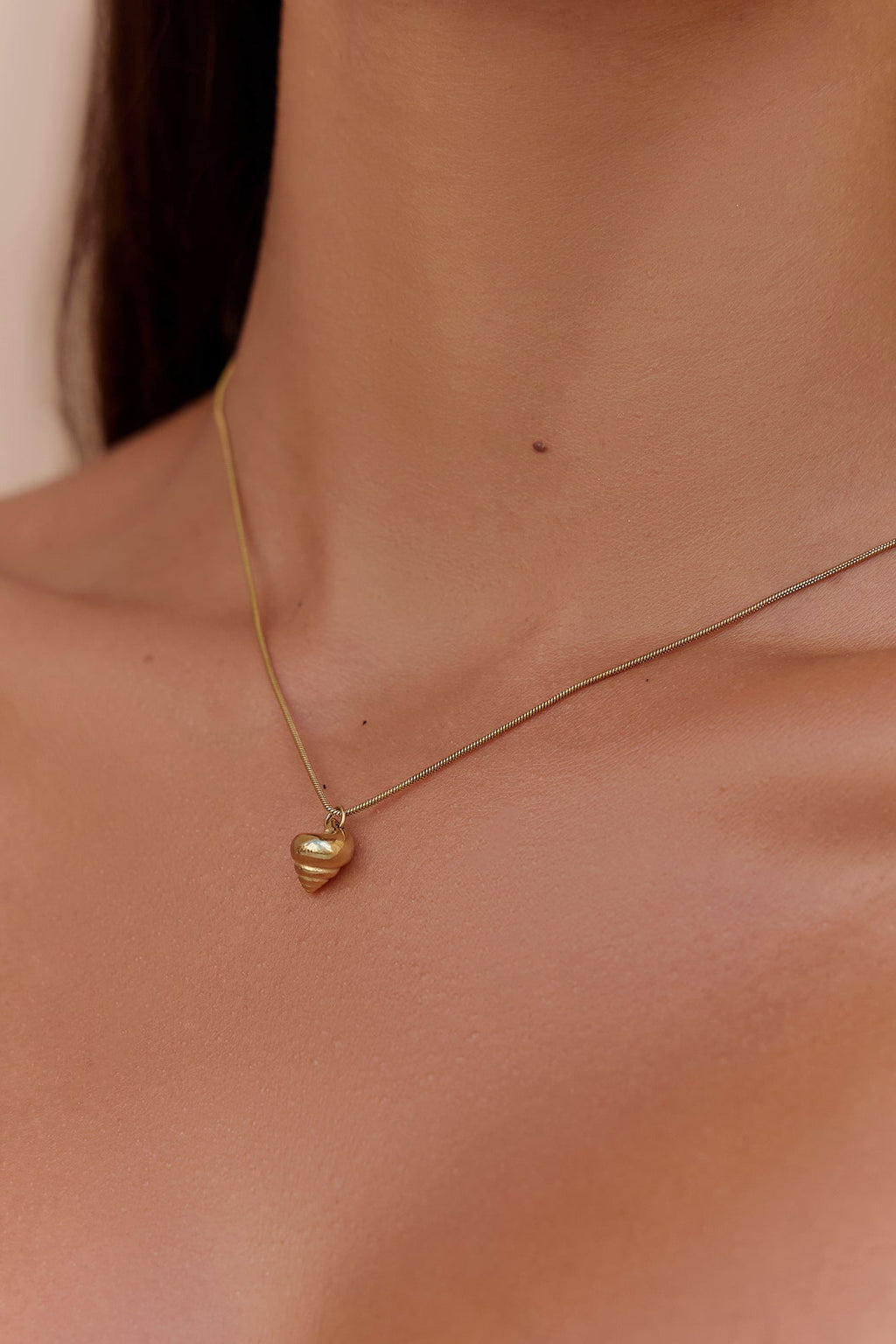 Sea Finds Necklace Gold