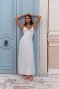 In The Spotlight Maxi Dress White
