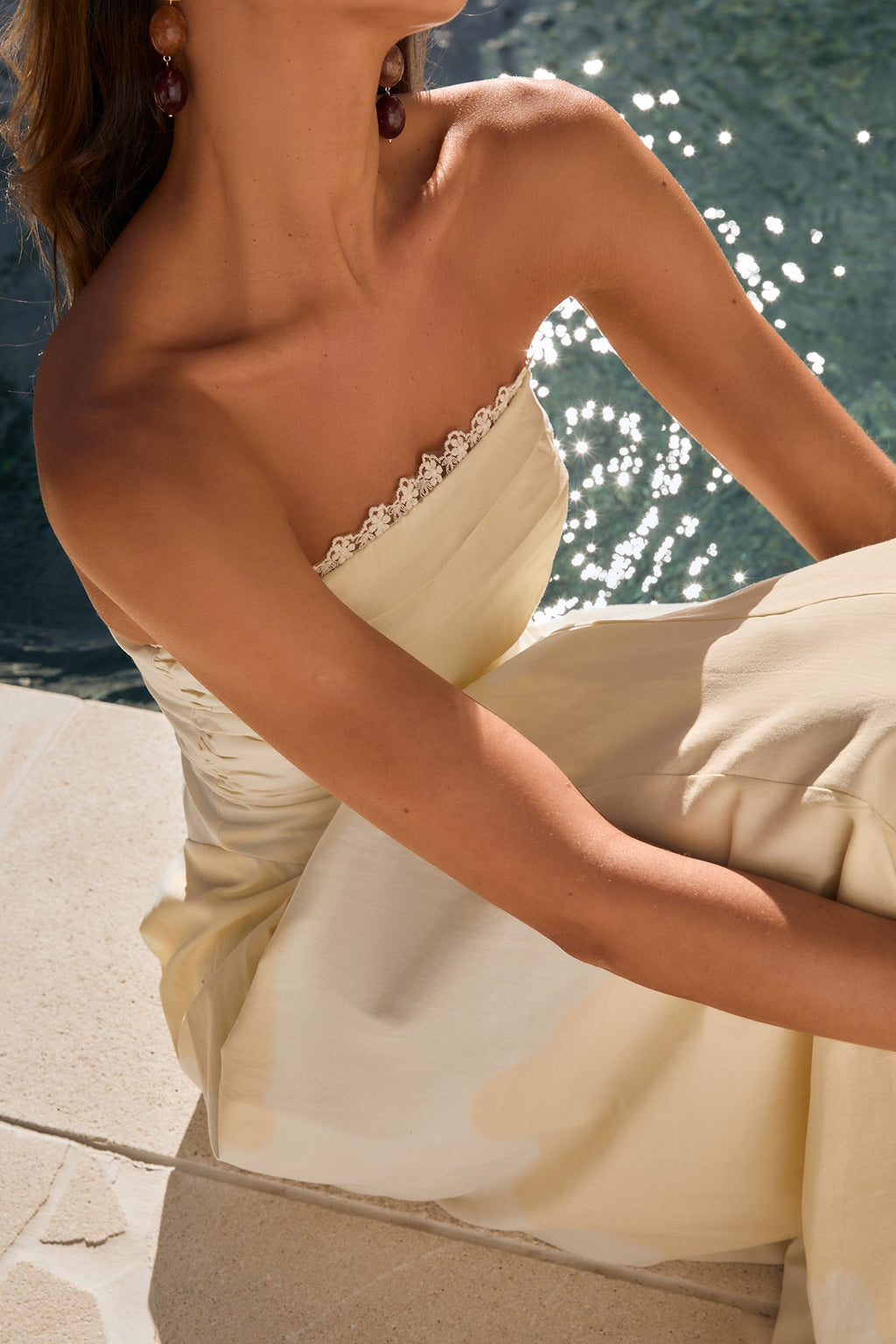 Angel Whispers Maxi Dress Yellow