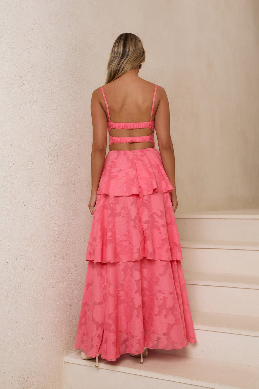 Sweet Promises Maxi Dress Coral
