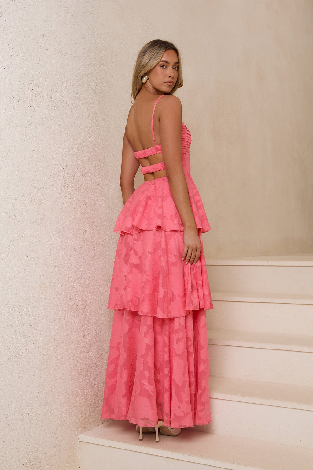 Sweet Promises Maxi Dress Coral