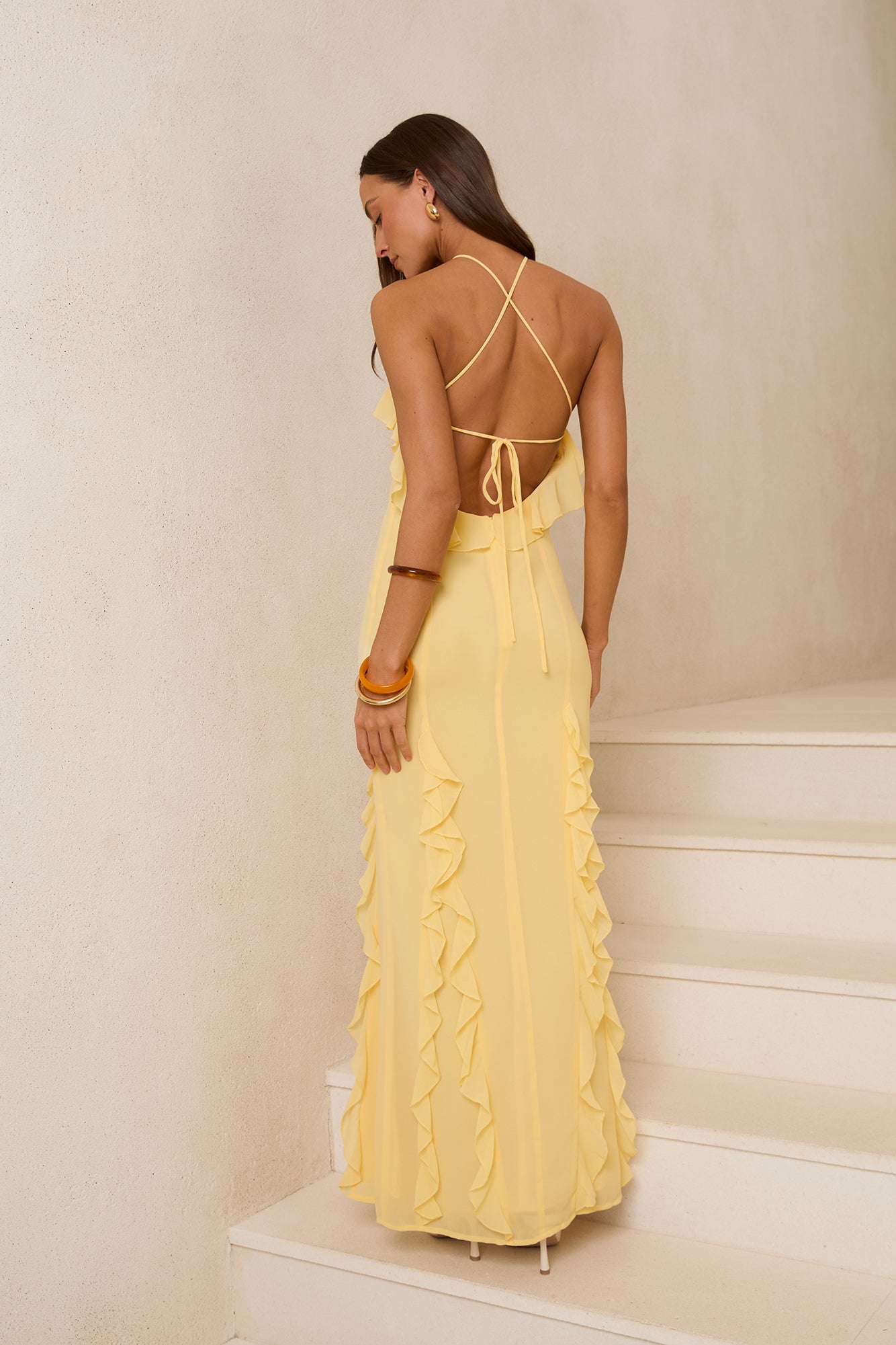 Showstopper Nights Maxi Dress Butter