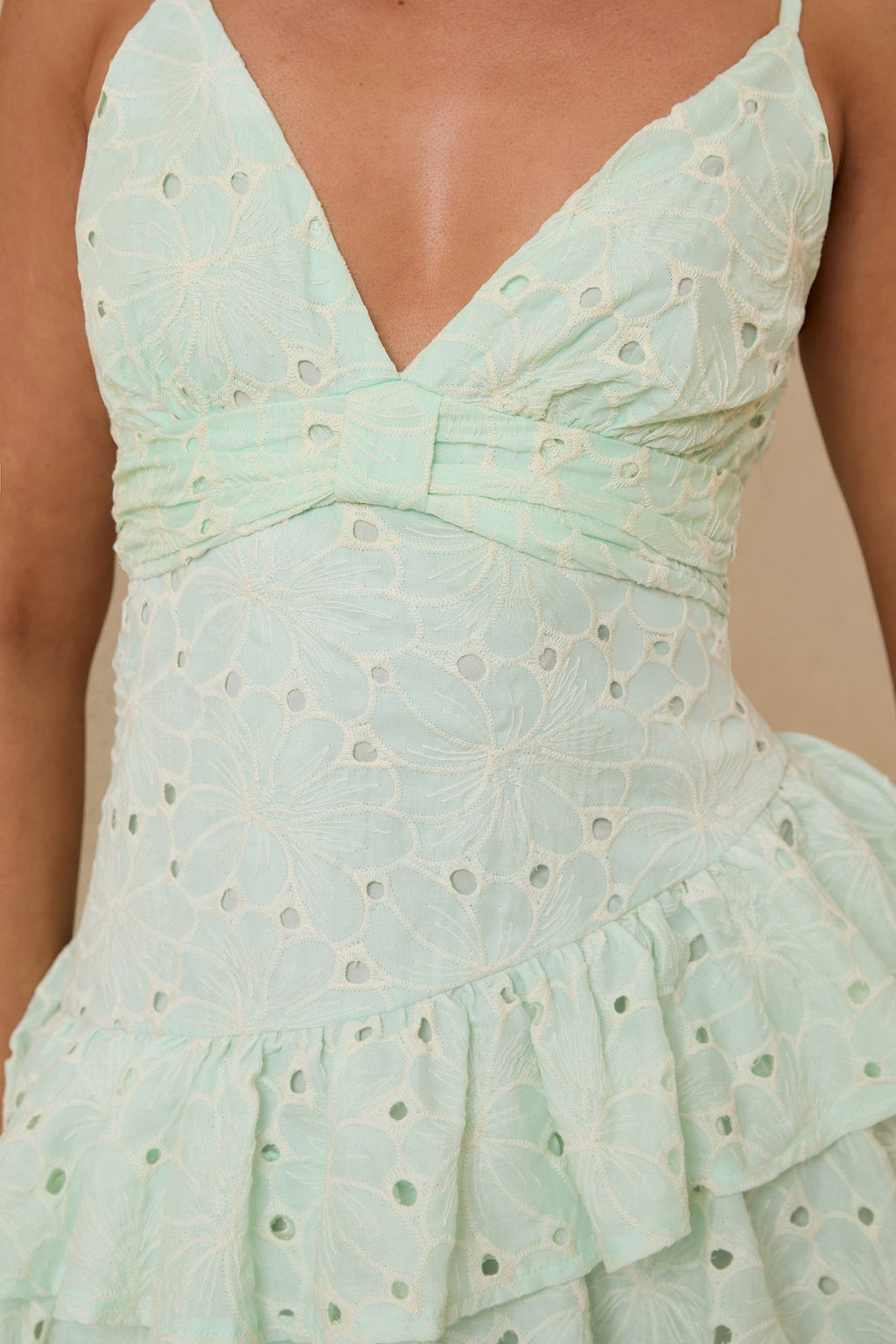 Sweet Flirtations Mini Dress Mint