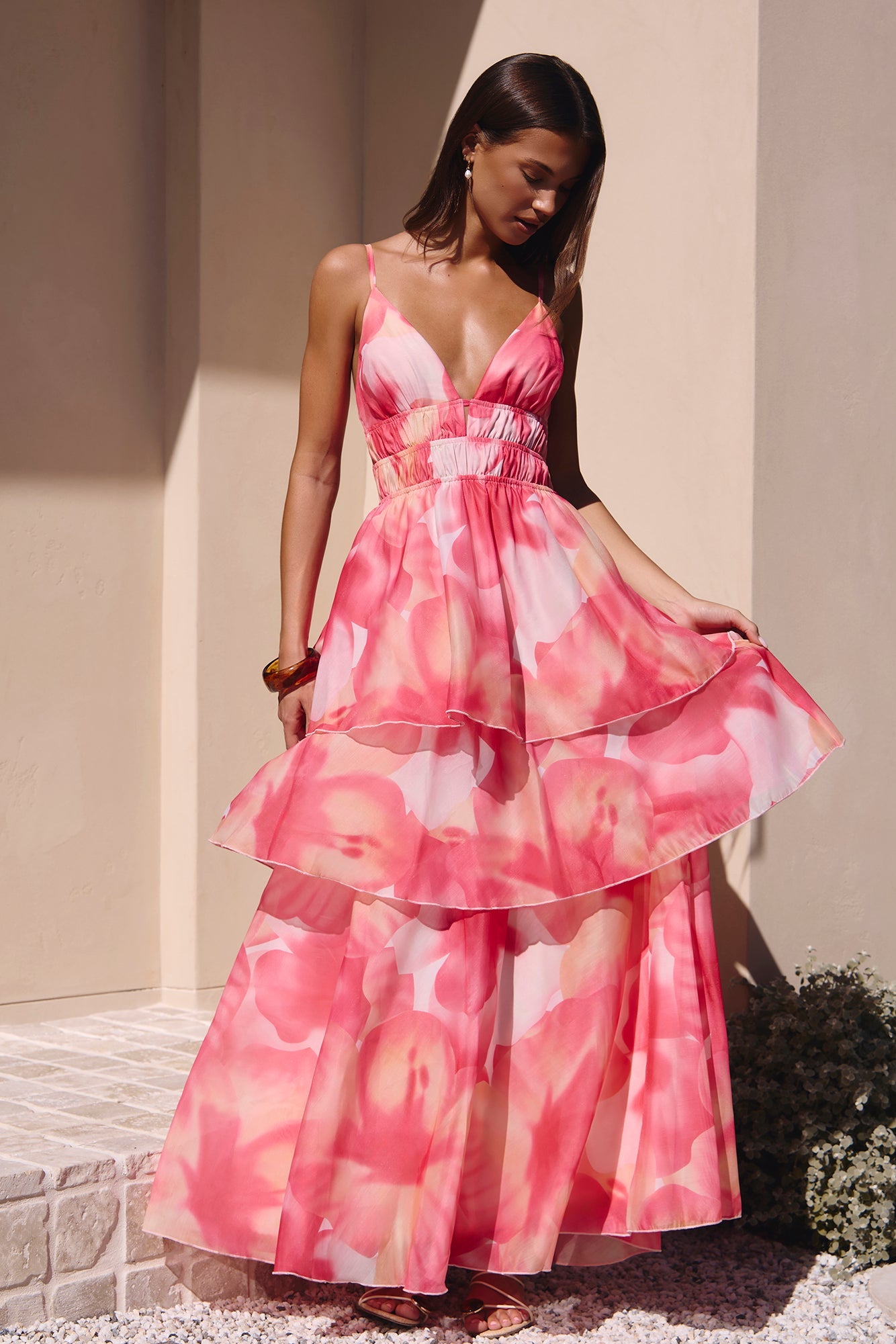Perfect Party Maxi Dress Pink