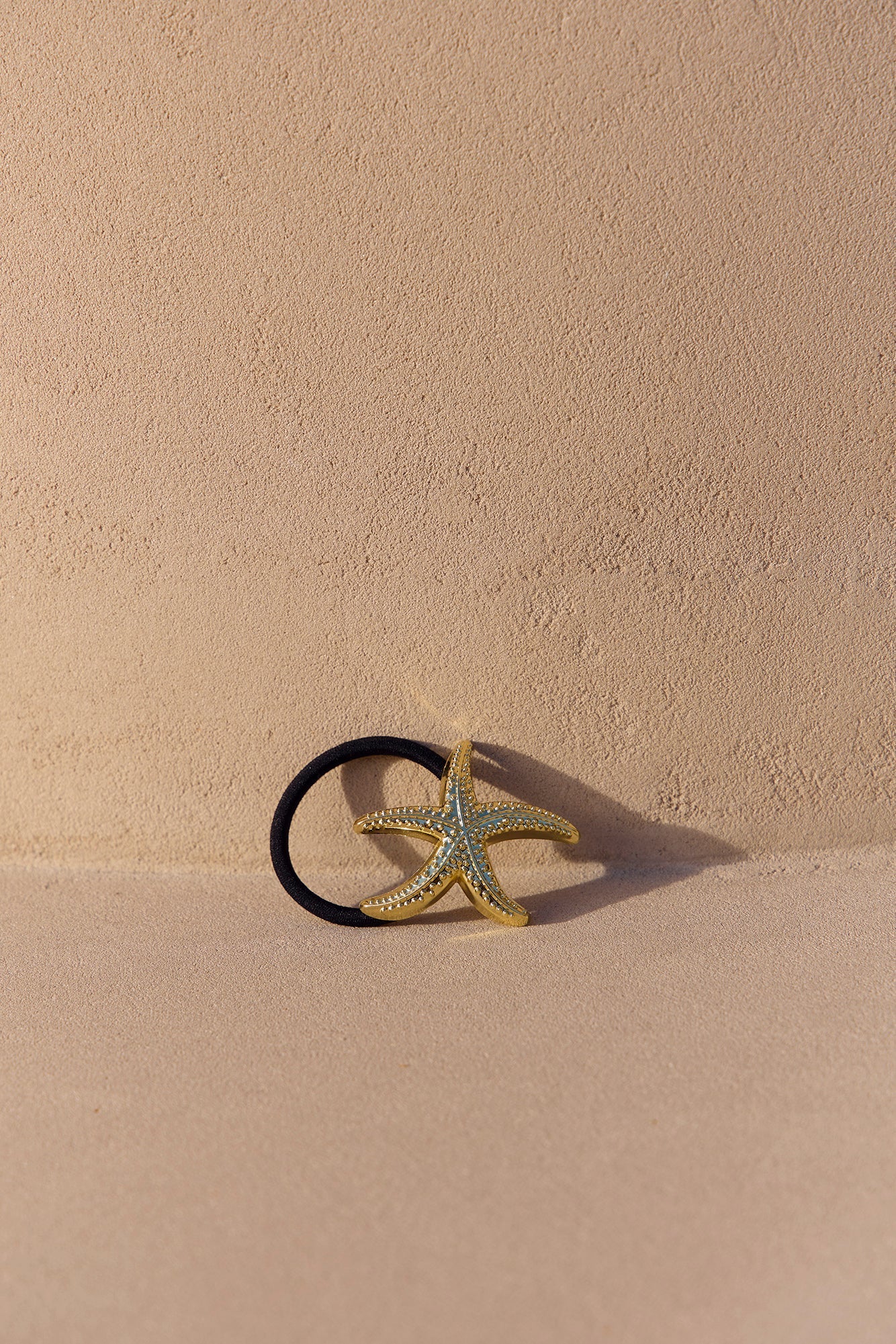 Starfish Hair Tie Gold