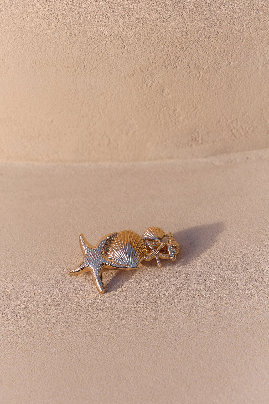Pretty Oceans Hair Claw Clip Gold