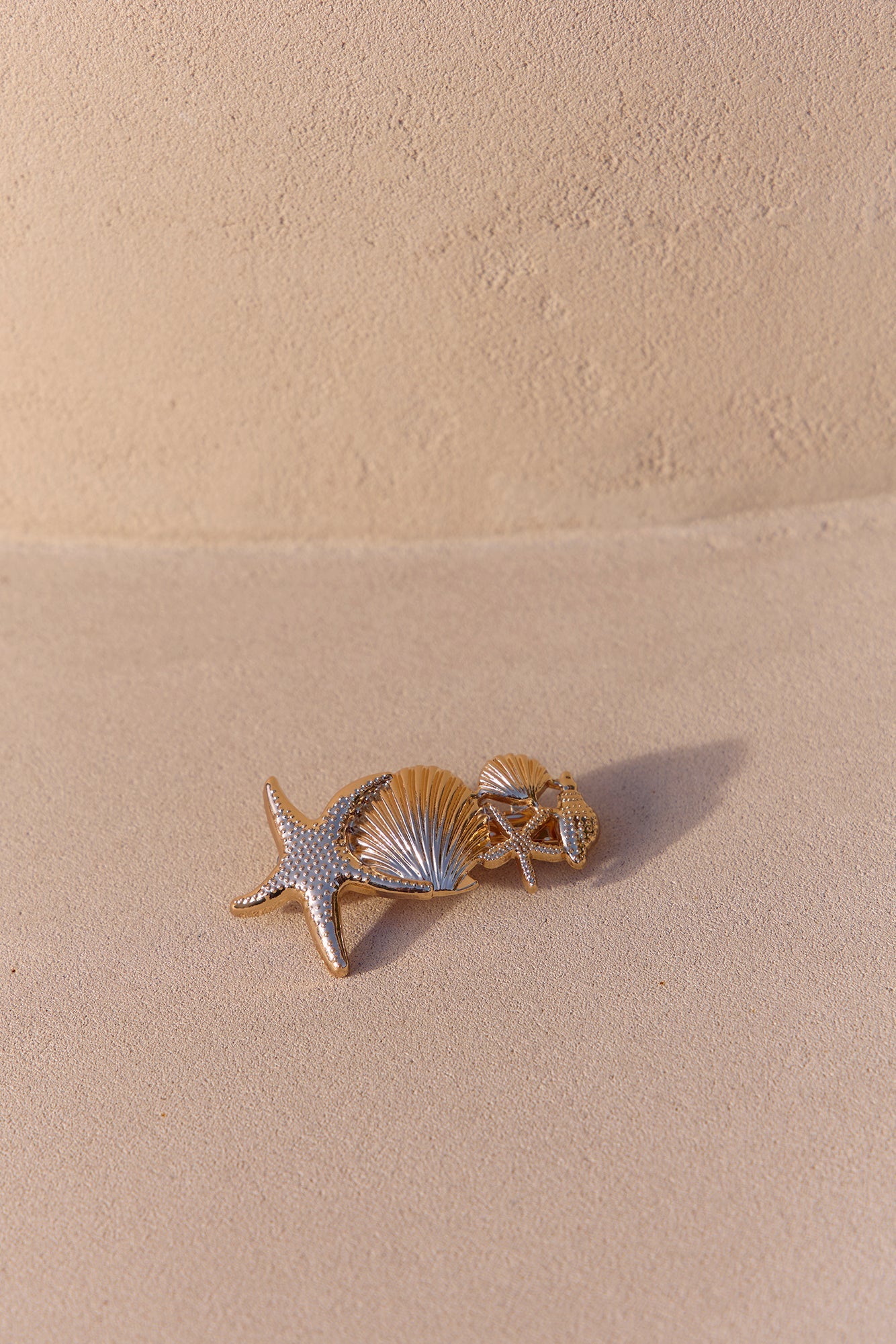 Pretty Oceans Hair Claw Clip Gold