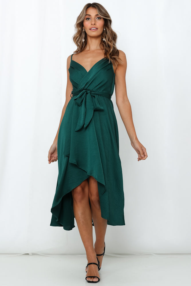 Like A Prayer Midi Dress Teal