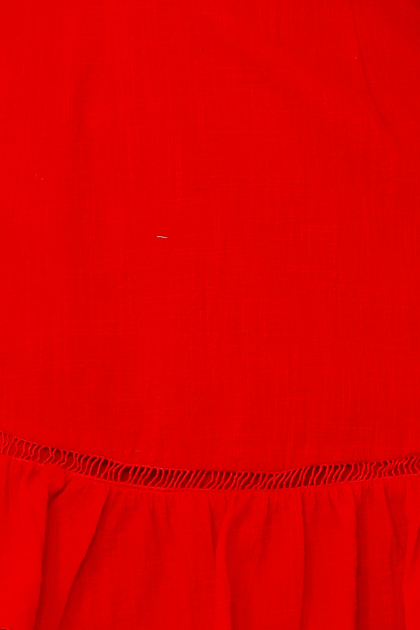 Climbing The Walls Dress Red