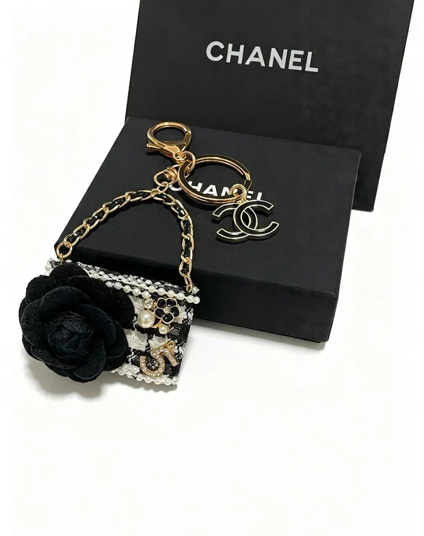 Chanel Flower Mini Bag Charm