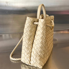 Bottega Veneta 2026 Andiamo 25cm Beige Lambskin
