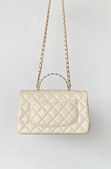 CC Handle Bag 23 Cream Caviar
