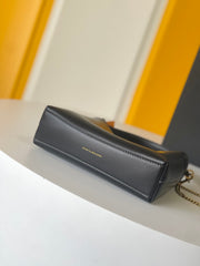 Coach Brooklyn Shoulder Bag 23 Black Calfskin