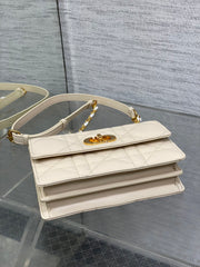 Dior 2025 Miss Caro 17 Bag Beige Calfskin 271086